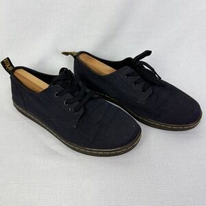 Dr. Martens Callum Canvas Oxford Shoes Women's US 11 Black Casual Lace Up